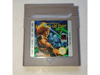 / Game Boy / Fortress Of Fear / Wizards & Warriors X / DMG-WW-SCN