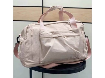 Rosa Expandable Resväska Crossbody Sport Gymväska