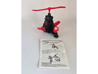 Action Force Cobra Gyrocopter med orginal instruktioner
