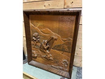 Odvar Barstad trärelief Norge