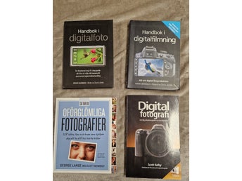 4 st. Fotoböcker i ett paket.