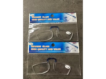 Läsglasögon +1.50. 2-pack
