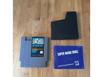 Super Mario Bros. med manual (NES)