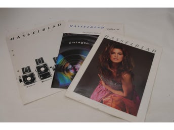 Hasselblad Broschyrer 3 st