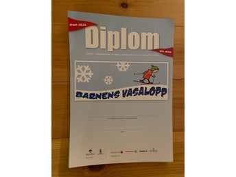 Anordna Barnens Vasalopp, material till 30 st.