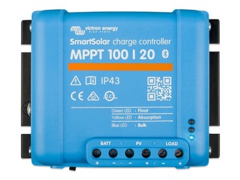Solcellsladdare Victron Energy SmartSolar MPPT 100/20 Bluetooth (SCC110020160R)