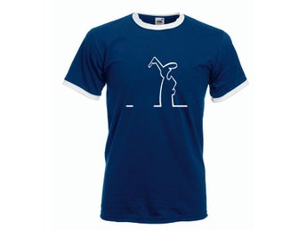 LINUS PÅ LINJEN Arg - NY T-SHIRT - STORLEK XL