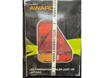 Award släpvagnslyse 12v vänster