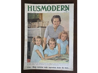 Tidningen Husmodern Nr 42, 1941