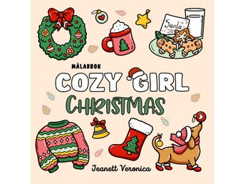 NY - COZY GIRL CHRISTMAS - MÅLARBOK - JUL - JEANETT VERONICA