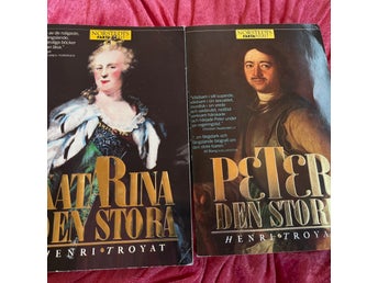 Katarina Den Stora & Peter den stora av Henri Troyat, Norstedts Faktapocket