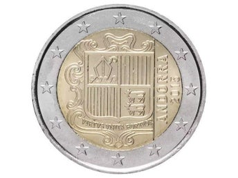 2015 Andora, Cirkulationsmynt 2 Euro