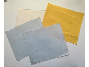 Papper från olika Brandstodsbolag, 4 st olika. 1840-tal