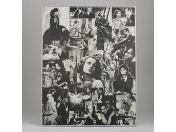 Greta Garbo - Collage av bilder - Filmstjärna - Modell - Film
