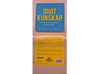 Sällskapsspel: Idiot kunskap