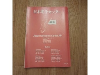 Japan Electronic Center AB Katalog 94/95