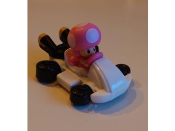 Toadette Mario Kart bil