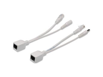 Adapterkablar för att överföra DC-ström via nätverkskabel (Ny)