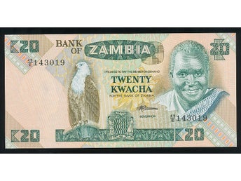 Zambia 20 Kwacha ND se bild