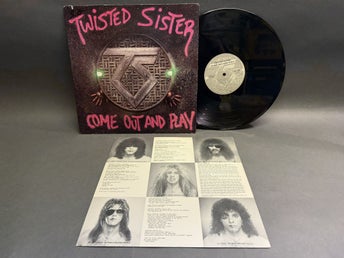 Twisted Sister - Come Out And Play US Orig-85 GIMMICK SLEEVE TOPPEX !!!!!