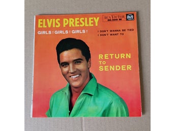 Elvis Presley - Girls! Girls! Girls! / Return to Sender (Fransk pressning)