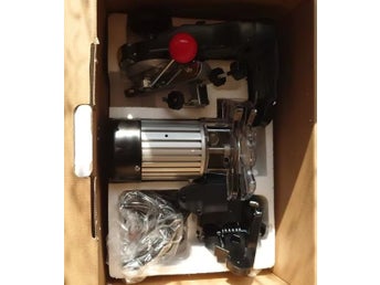 230W 3000RPM portabel elektrisk motorsågskedjeslipare med arbetsljus och skydd