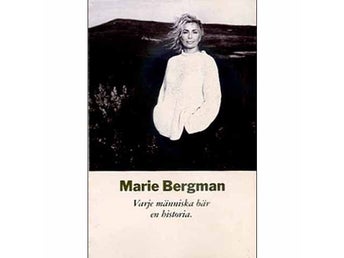 Marie Bergman -Varje människa bär en historia Cassette 1992