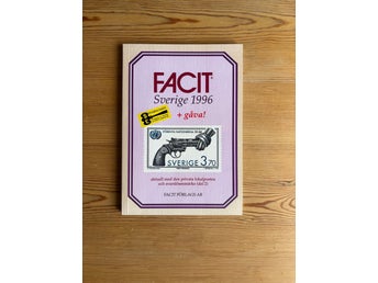 FACIT Sverige 1996 av FACIT FÖRLAGS AB - klassisk frimärkskatalog för samlare