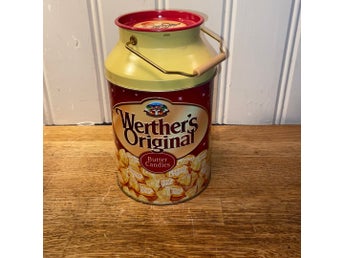Werthers original plåt burk