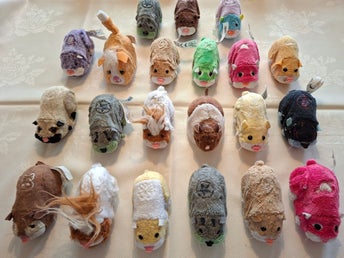 Zhu Zhu Pets Hamstrar och Batterier