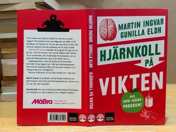 Hjärnkoll på vikten av Martin Ingvar, Gunilla Eldh, bok, Very good plus