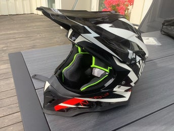 Nolan N53 Motocross-/snöskoterhjälm Storlek M
