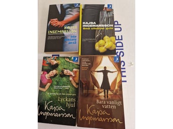 4 böcker av Kajsa Ingemarsson