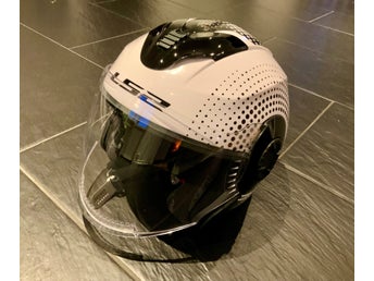 LS2 Verso MC/Moped-Hjälm - Storlek XL