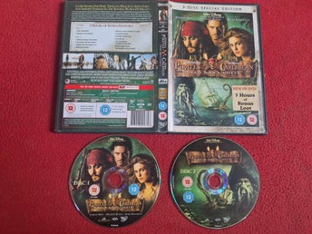 PIRATES OF THE CARIBBEAN DEAD MAN'S CHEST [ ENGELSK TEXT ] DVD