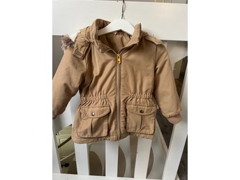 H&M beige jacka, storlek 86