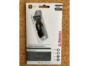 Skärmskydd glas för iPhone 5/5S/SE Krusell