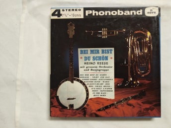 Heino Reese Mit Grossem Orchester Und Banjogruppe Reel-To-Reel Rullband