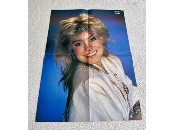Pernilla Wahlgren Depeche Mode 1985 poster affisch - Tidningen OKEJ 1980-tal