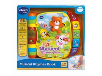 VTech Musical Rhymes Book – interaktiv musikbok på engelska.