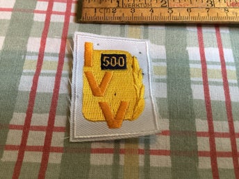 IVV 500 km. Internationaler Volkssportverband, tygmärke