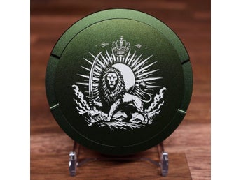 Iran - Specialdesignad Snusdosa i Aluminium