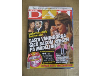 Svensk Dam-Tidning Nr:12-2011 (Kungafamiljen, Louise Hoffsten, Nina Persson, M