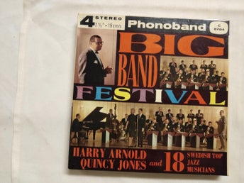 Harry Arnold Quincy Jones and 18 swedish top jazz musician Reel-To-Reel