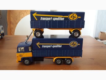 Tekno Scania 141 Bil & Släp ASG (360879020) ᐈ Köp på Tradera