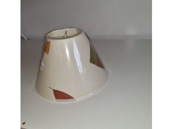 Lampskärm beige rost