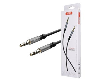 AUX Ljudkabel med 3,5 mm kontakt - 1m - XO