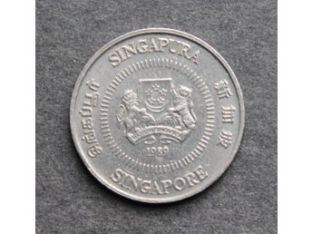 SINGAPORE - 10 Cents 1989 - CuNi - KM 51