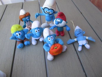 Samlarfigurer Smurfarna MC DONALDS 2000
