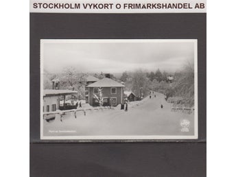 Smedjebacken - BP-bensinstation, vinterbild, PB 12422